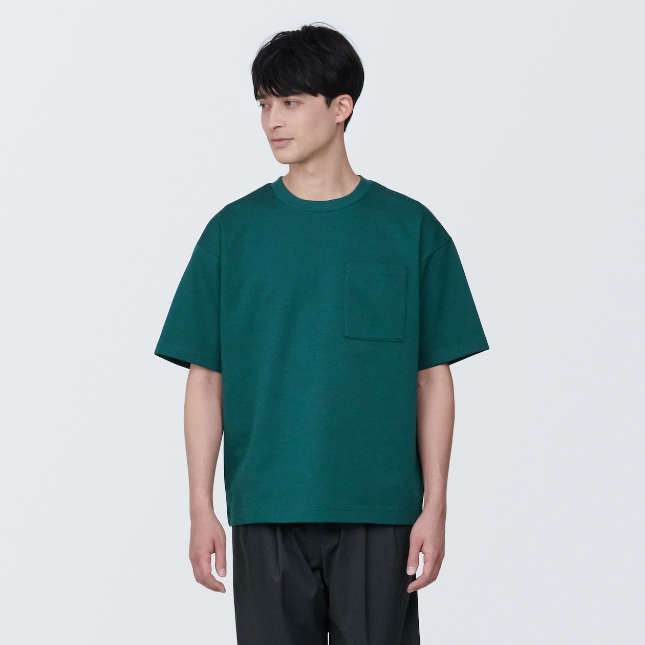 紳士　涼感ＵＶカットワイド半袖Ｔシャツ
