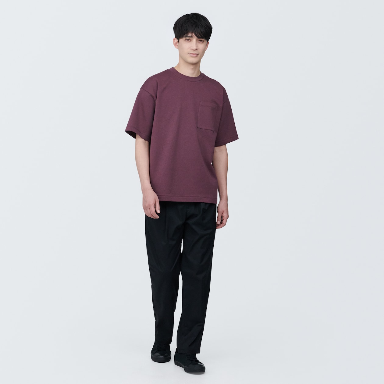 紳士　涼感ＵＶカットワイド半袖Ｔシャツ