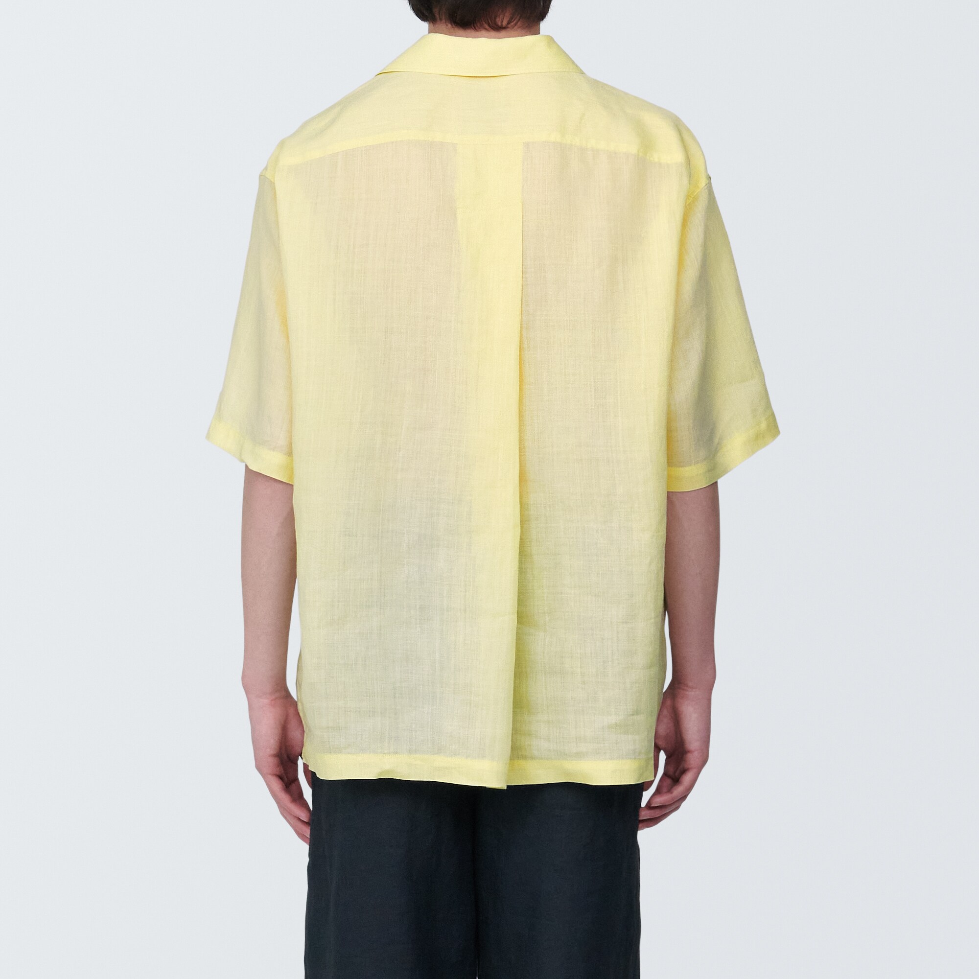 紳士 細番手ラミーシャツ | 無印良品