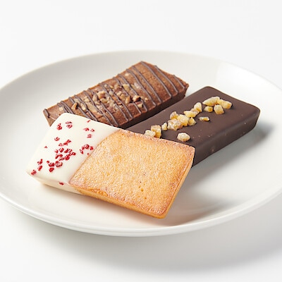 【１月上旬発売予定】フィナンシェショコラ　３種アソート　３個