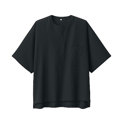 風を通す 汚れが落ちやすい半袖シャツ | 無印良品