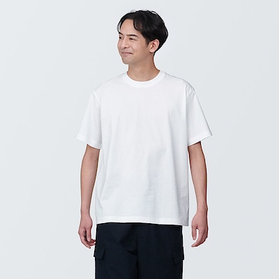 紳士 涼感ＵＶカットワイド半袖Ｔシャツ | 無印良品