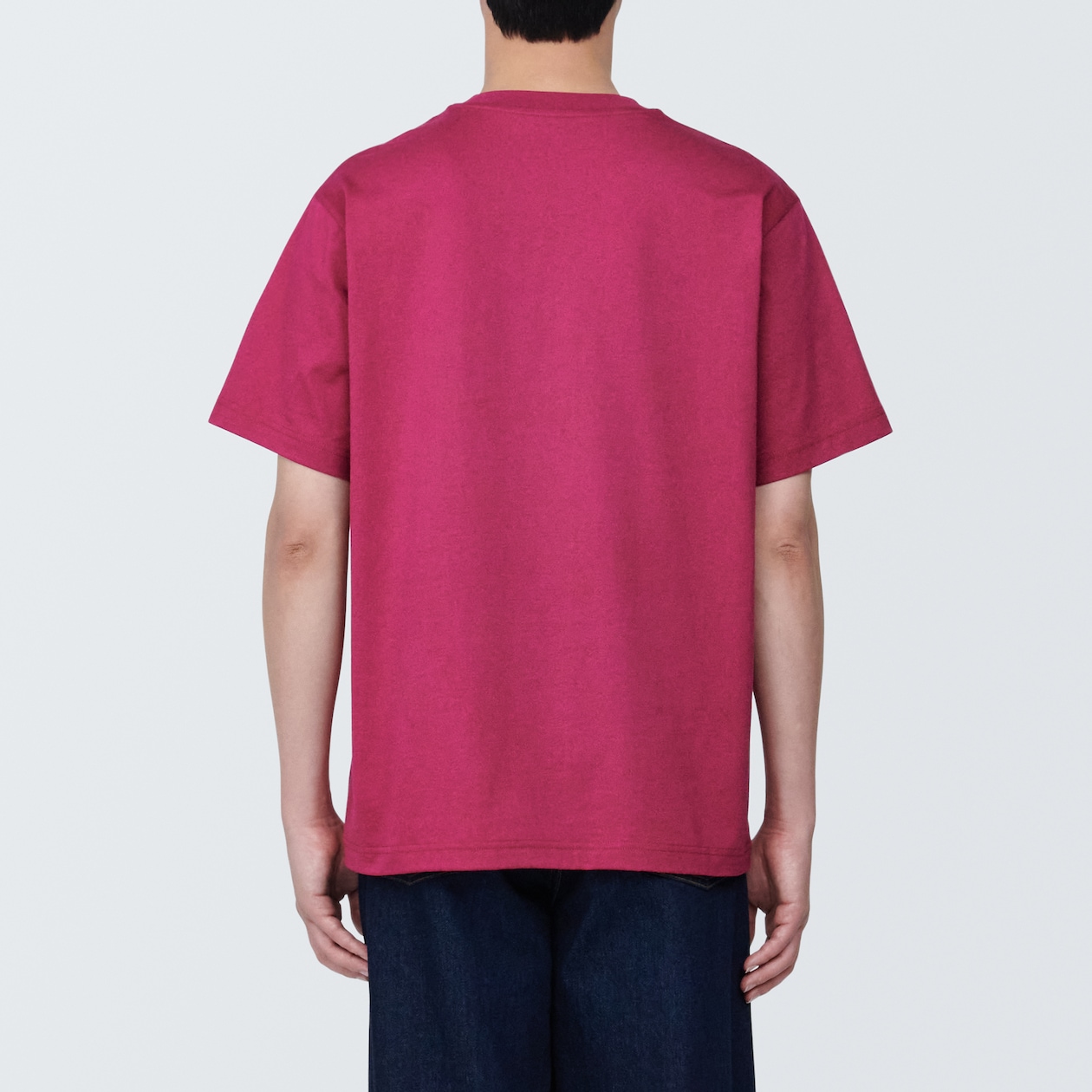 紳士　天竺編みクルーネック半袖Ｔシャツ