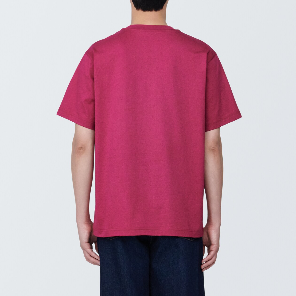 紳士　天竺編みクルーネック半袖Ｔシャツ