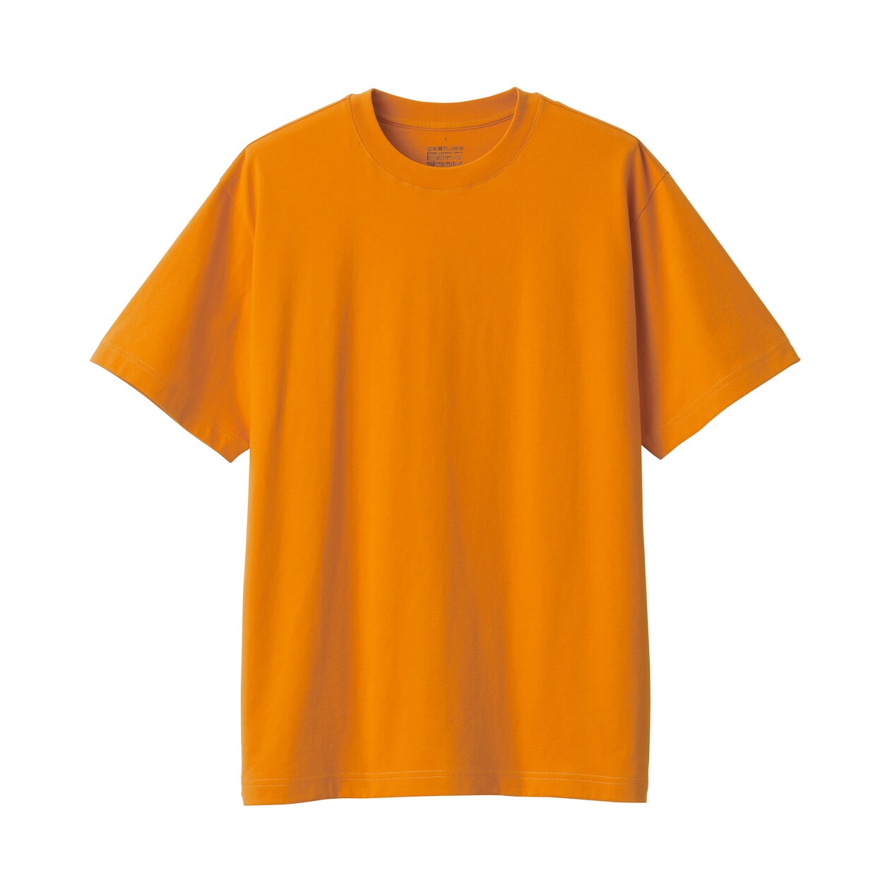 紳士　天竺編みクルーネック半袖Ｔシャツ