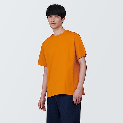 紳士　天竺編みクルーネック半袖Ｔシャツ
