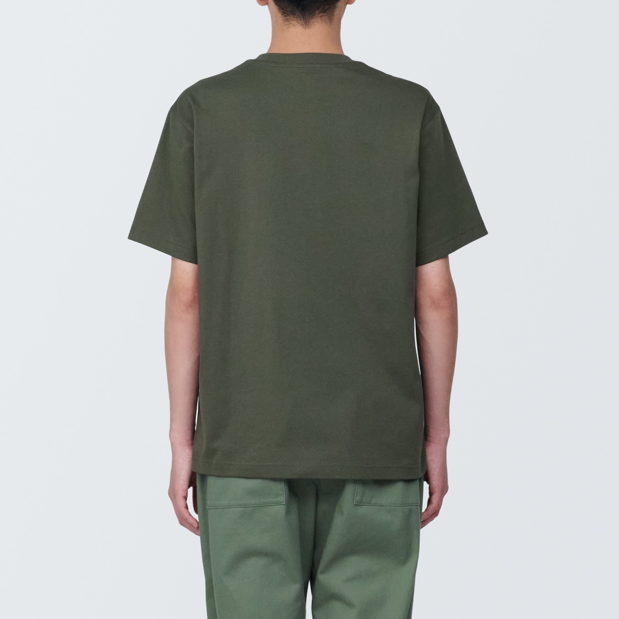 紳士　天竺編みクルーネック半袖Ｔシャツ