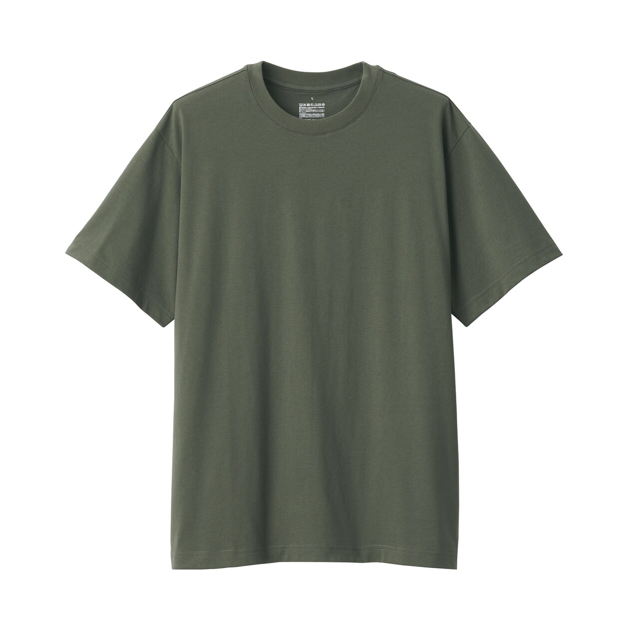 紳士　天竺編みクルーネック半袖Ｔシャツ