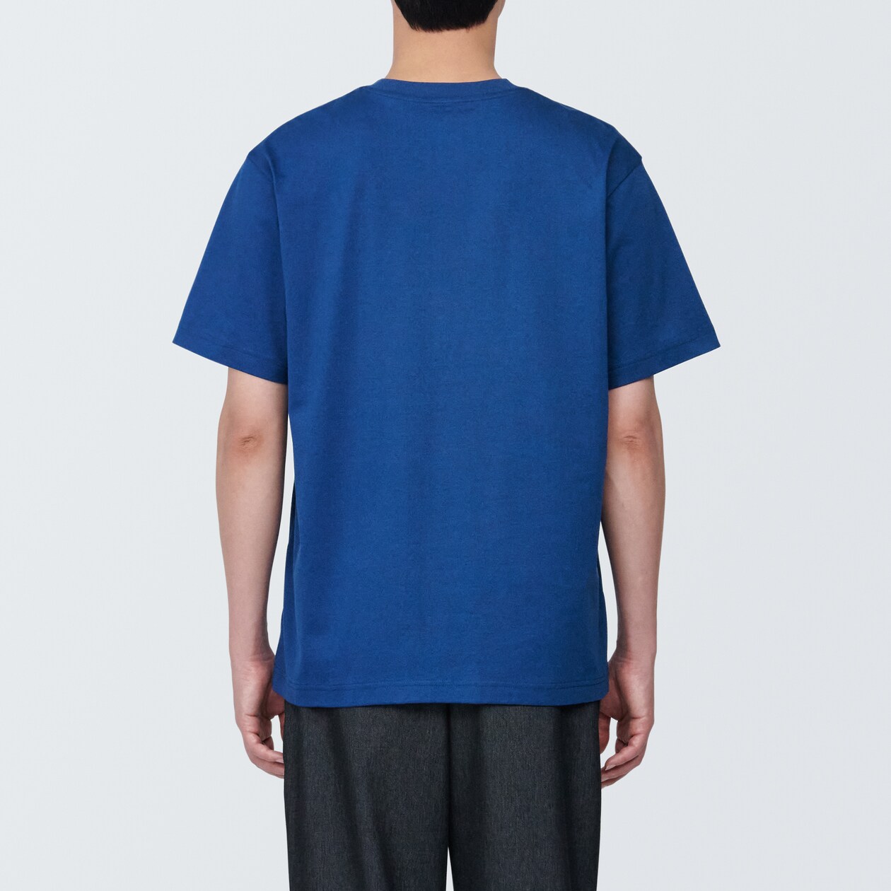 紳士　天竺編みクルーネック半袖Ｔシャツ