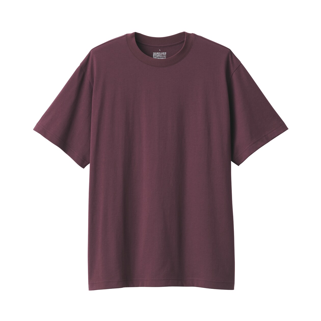 紳士　天竺編みクルーネック半袖Ｔシャツ