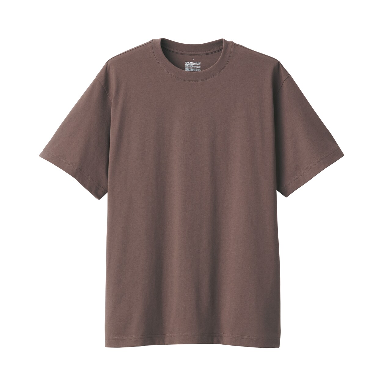 紳士　天竺編みクルーネック半袖Ｔシャツ