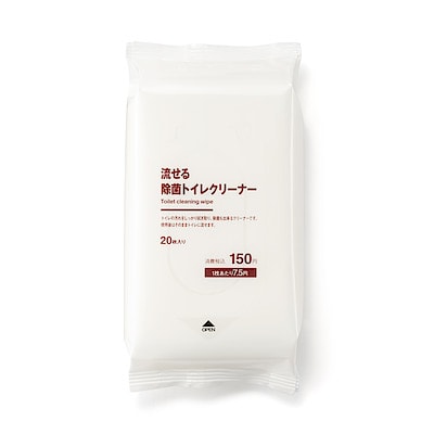 流せる除菌トイレクリーナー　２０枚入