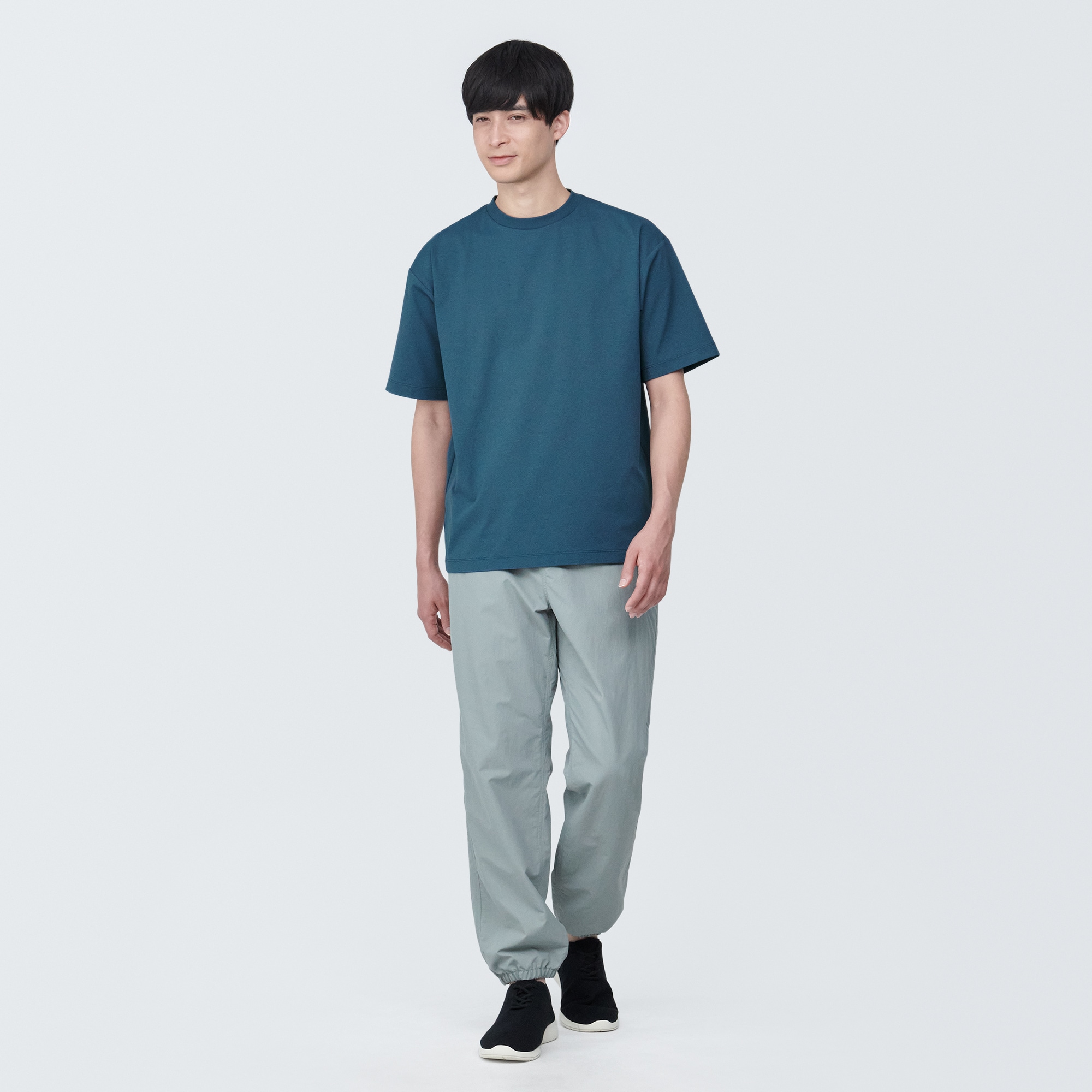 紳士 UVカット吸汗速乾半袖Tシャツ | 無印良品