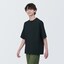紳士　ＵＶカット天竺編みクルーネック半袖ニットＴシャツ