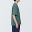 紳士　ＵＶカット天竺編みクルーネック半袖ニットＴシャツ