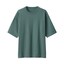 紳士　ＵＶカット天竺編みクルーネック半袖ニットＴシャツ