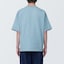 紳士　ＵＶカット天竺編みクルーネック半袖ニットＴシャツ