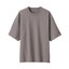 紳士　ＵＶカット天竺編みクルーネック半袖ニットＴシャツ