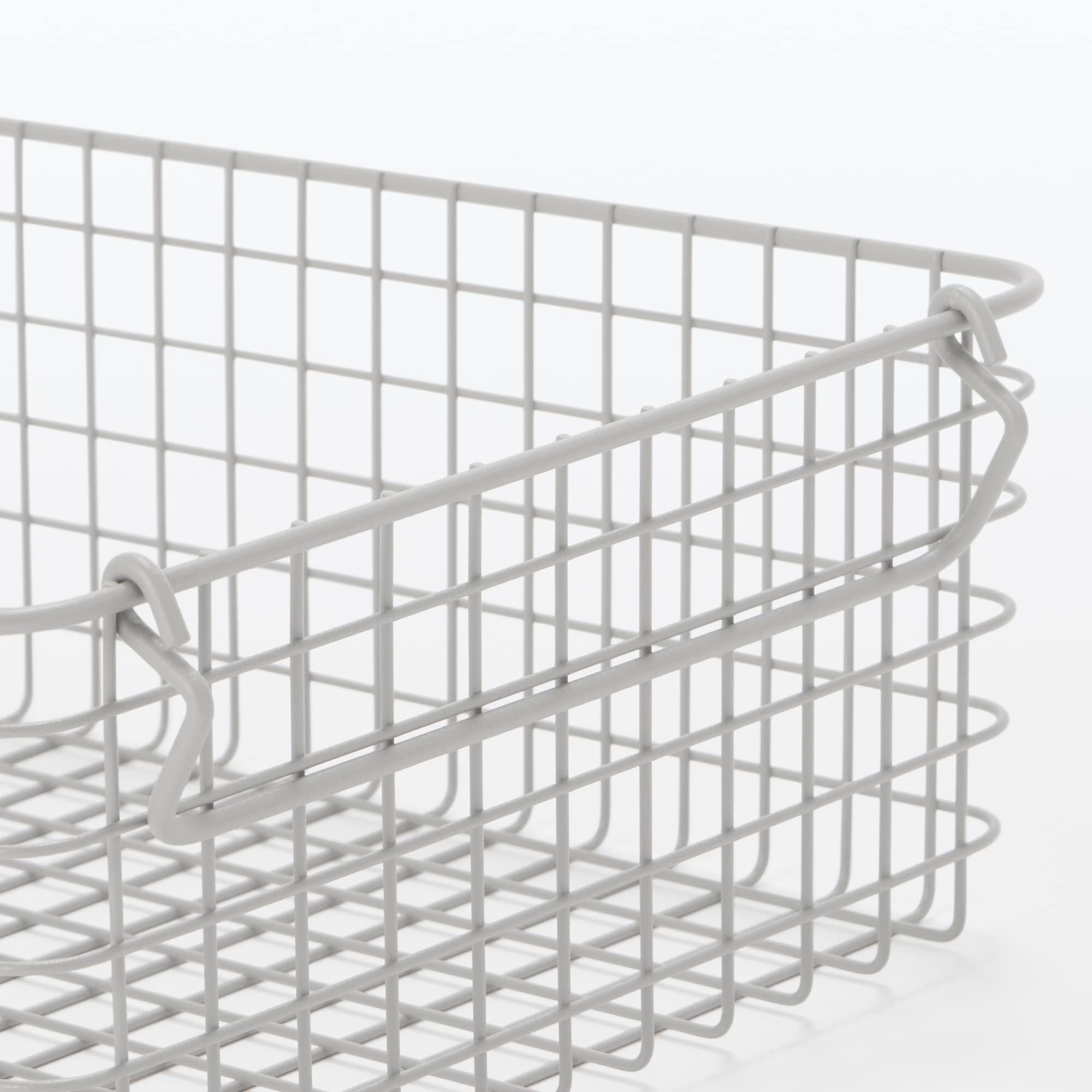 スチールパイプ収納ラック用バスケットセット