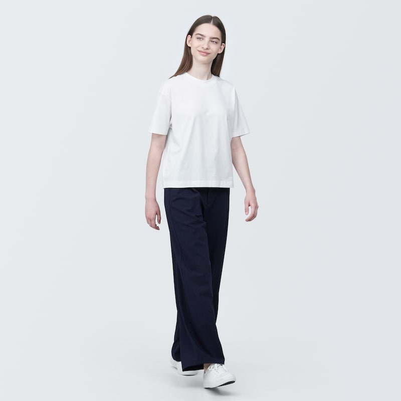 婦人 天竺編みクルーネック半袖Tシャツ | 無印良品