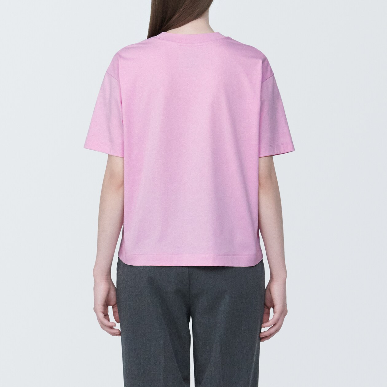 婦人　天竺編みクルーネック半袖Ｔシャツ