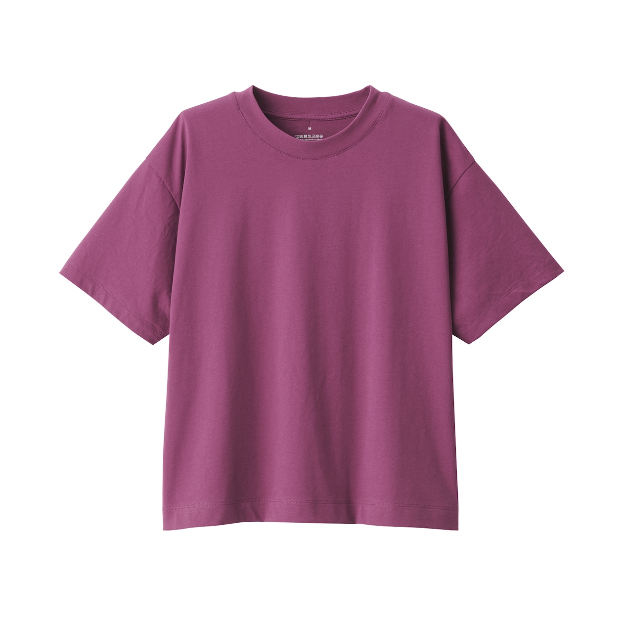 婦人　天竺編みクルーネック半袖Ｔシャツ