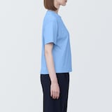 婦人　天竺編みクルーネック半袖Ｔシャツ