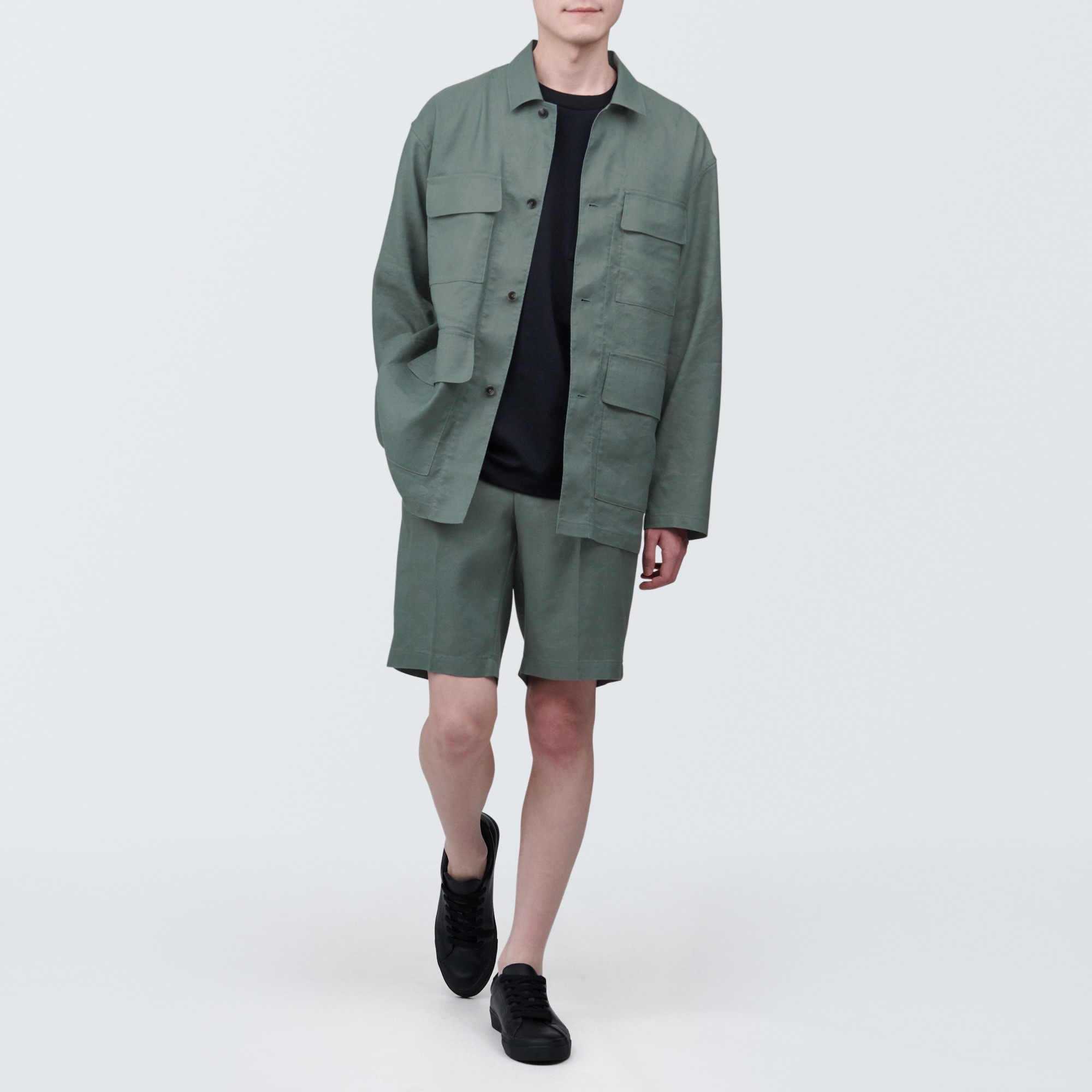 紳士 ヘンプ混ショートパンツ | 無印良品