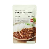 素材を生かしたジビエのカレー鹿肉とマッシュルームのカレー