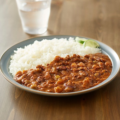 猪肉と３種の豆のカレー