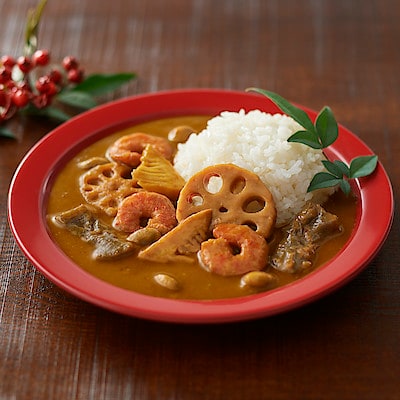 【季節限定】【２辛】すゑひろがりカレー