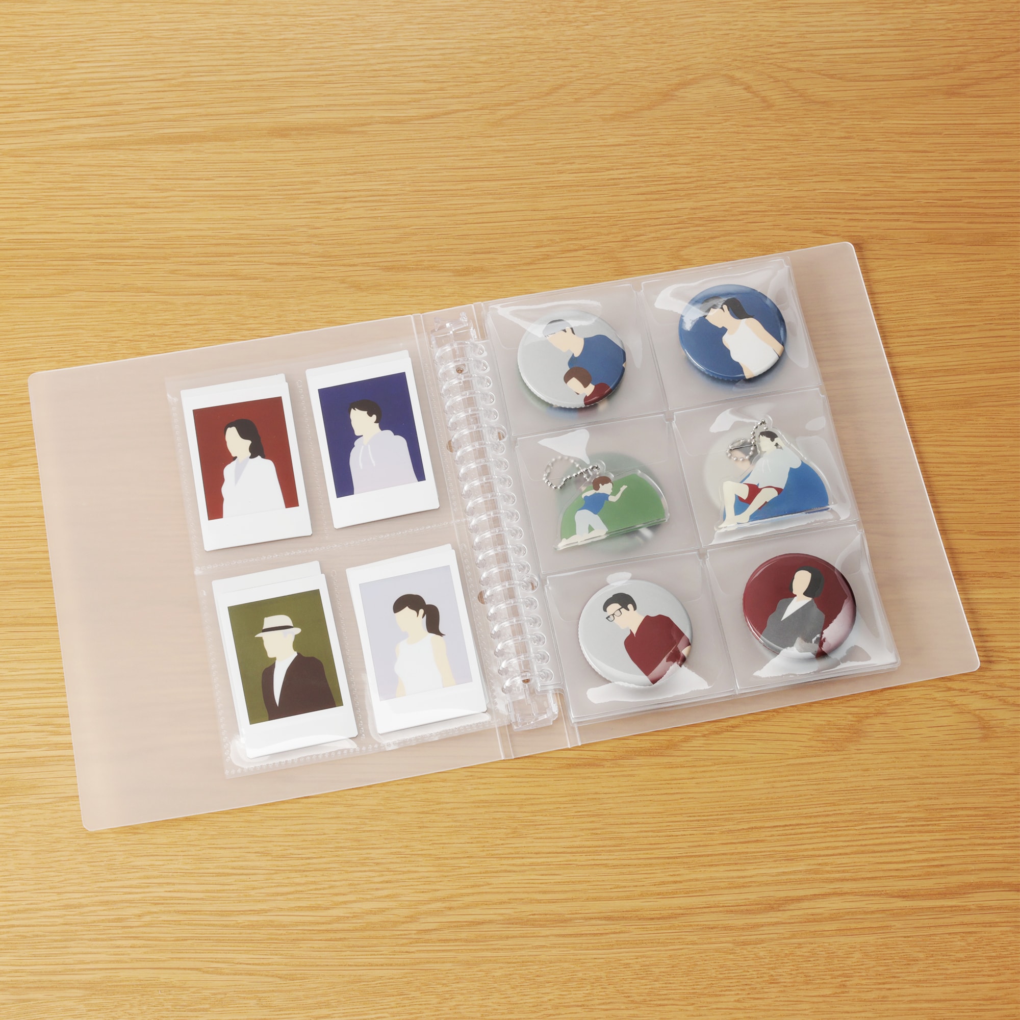 ポケットが選べるコレクションバインダー　Ａ５ワイド