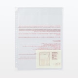 ポケットが選べるシリーズ　専用リフィル　Ａ４ワイド用