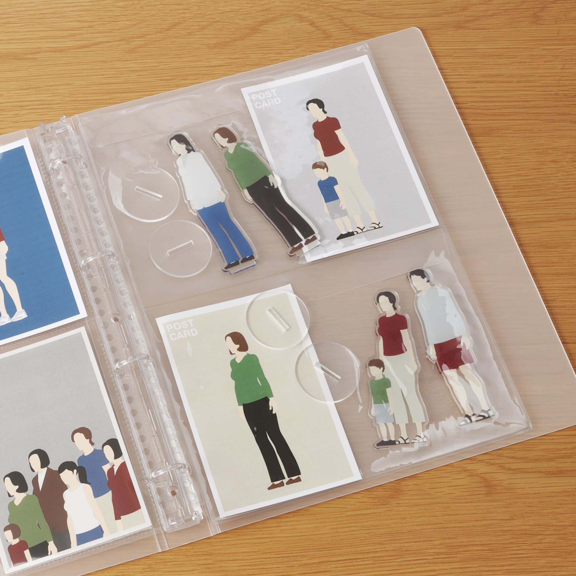 ポケットが選べるシリーズ　専用リフィル　Ａ４ワイド用