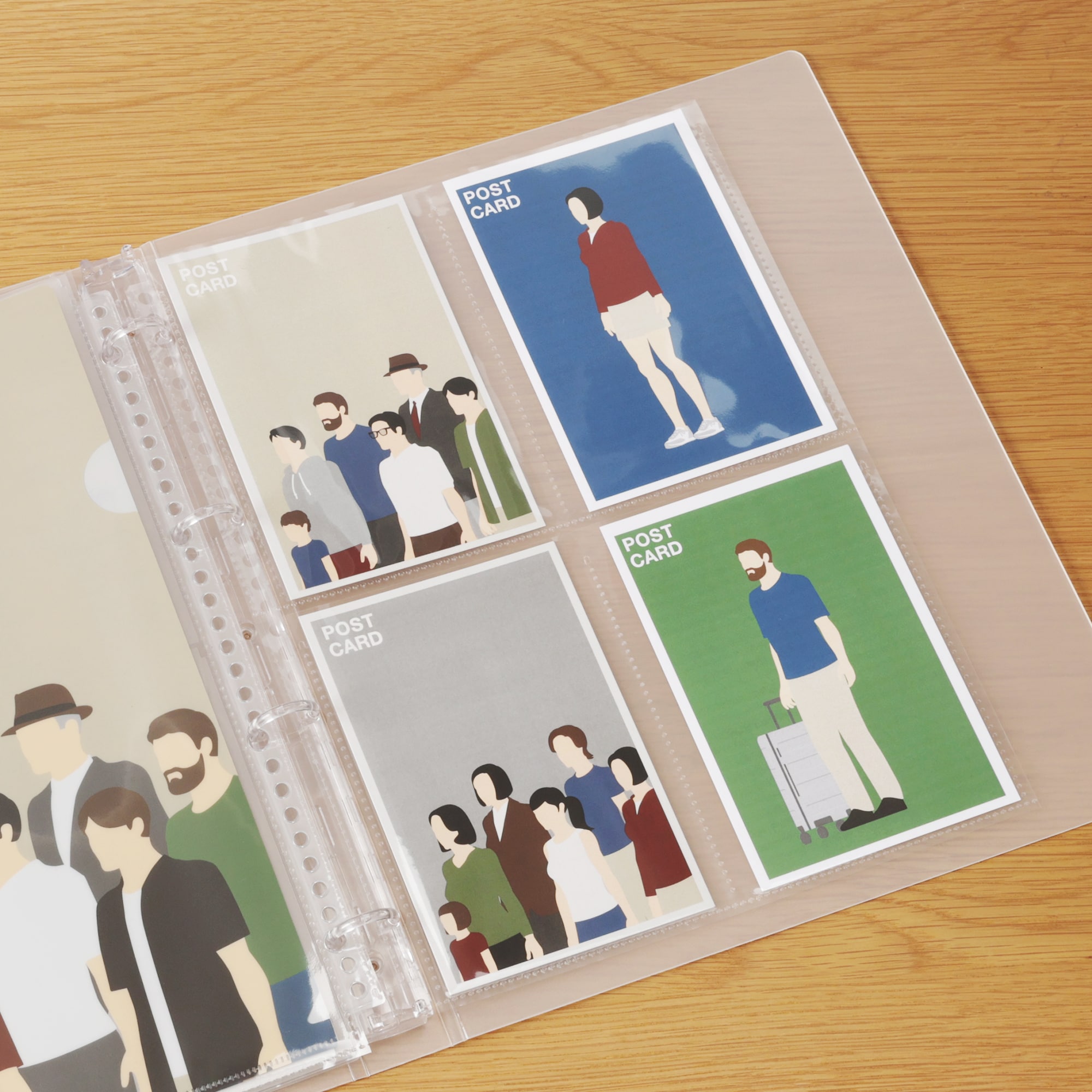 ポケットが選べるシリーズ　専用リフィル　Ａ４ワイド用