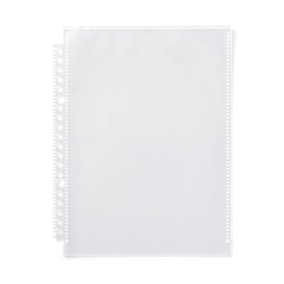 【Ａ５ワイド用】【クリアホルダーサイズ】ポケットが選べるシリーズ　専用リフィル　１０枚入