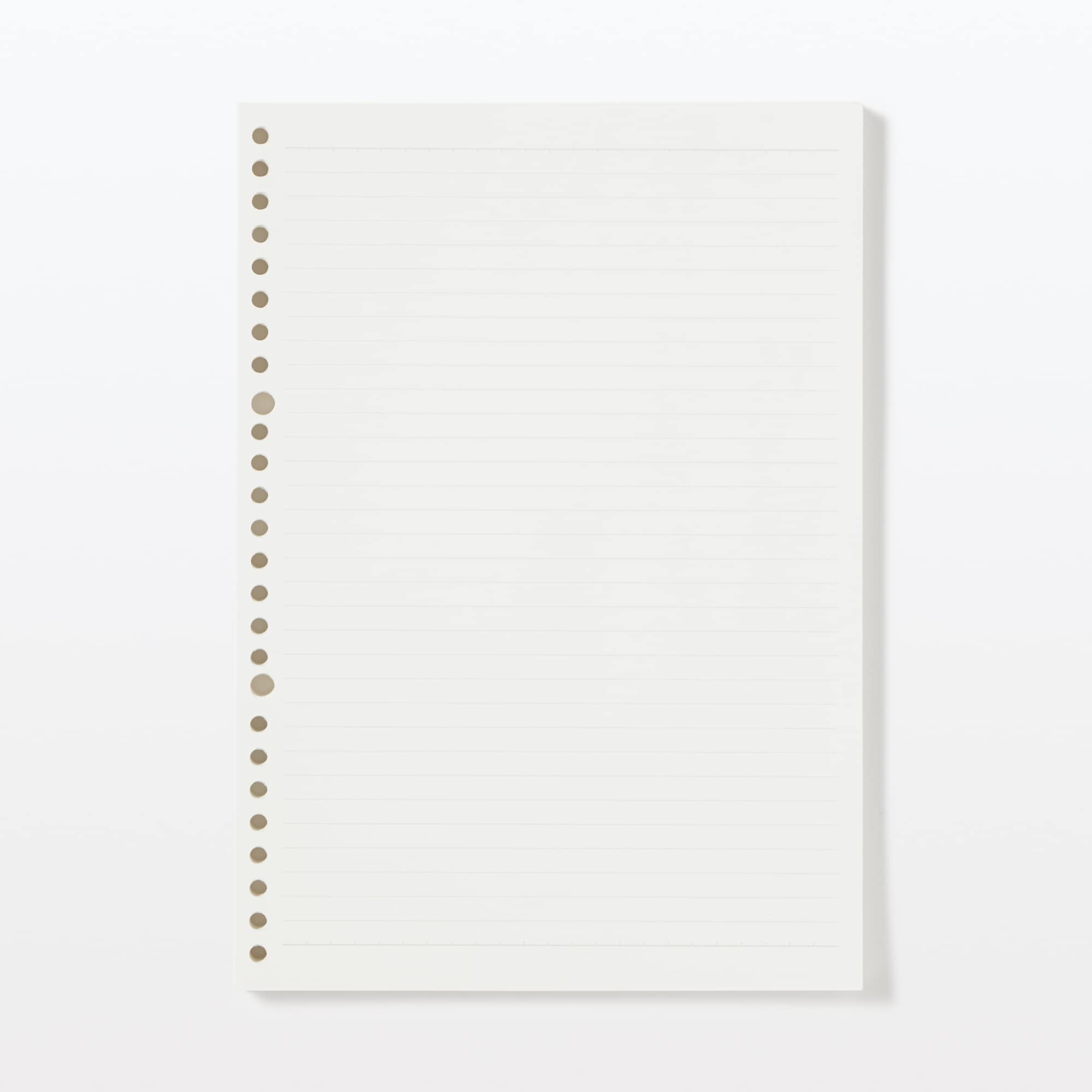 植林木ペーパー裏うつりしにくいルーズリーフ