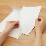 植林木ペーパー裏うつりしにくいルーズリーフ・ケース入り