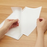 植林木ペーパー裏うつりしにくいルーズリーフ・ケース入り