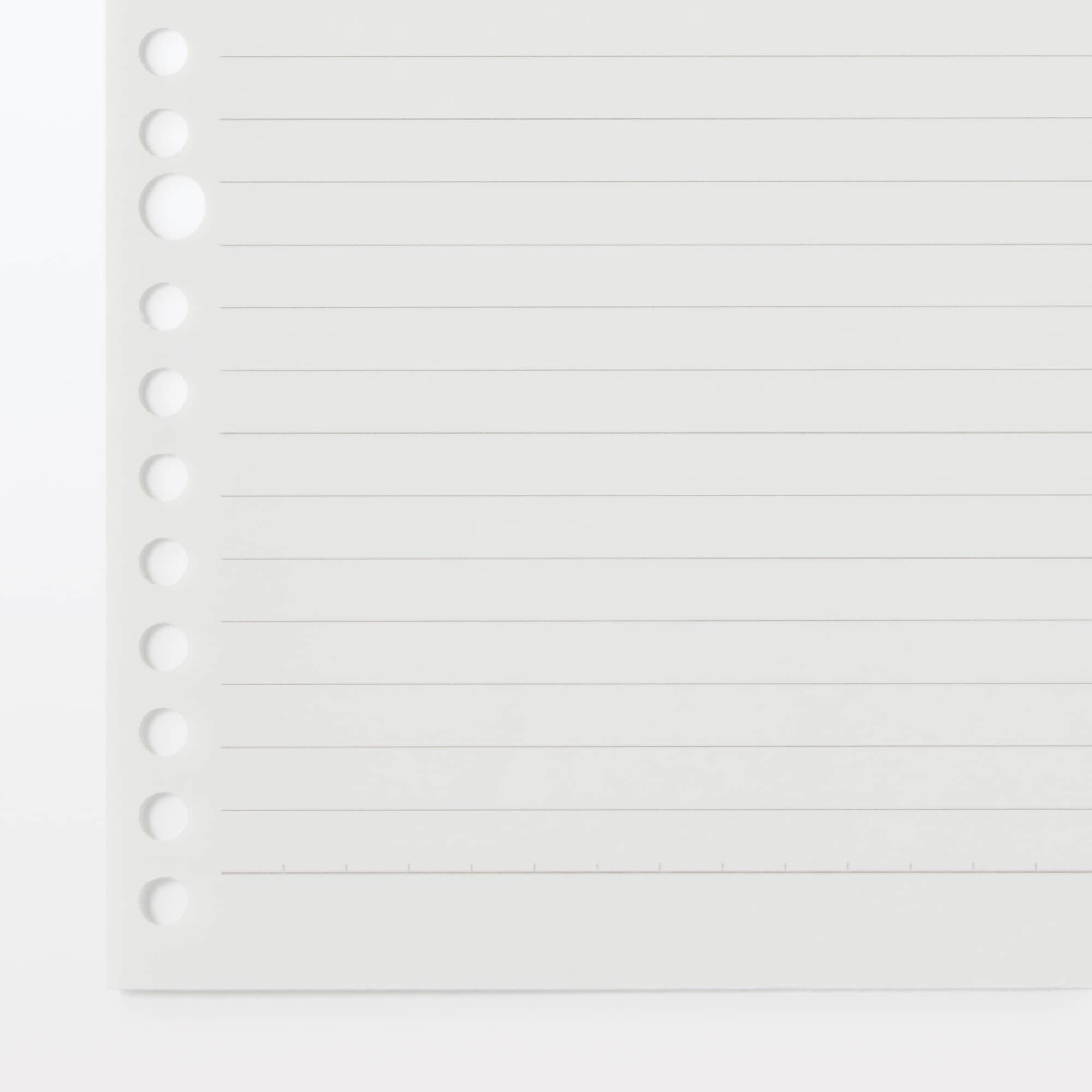 植林木ペーパー裏うつりしにくいルーズリーフ・ケース入り