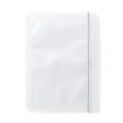 【ポストカードサイズ】さっと開いて一覧できるカードファイル　１２ポケット