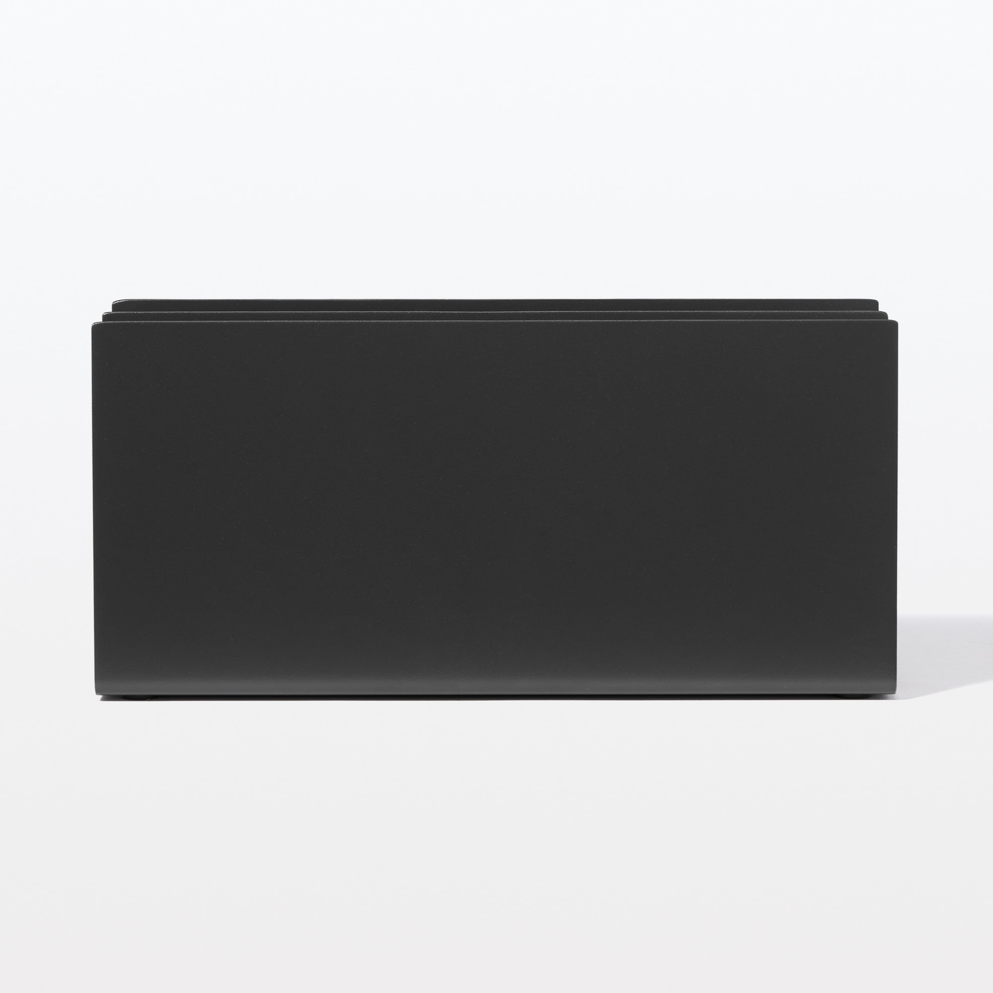 スチール仕切りスタンド・2仕切・ダークグレー | 無印良品