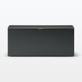 スチールタップ収納箱フラップ式・ダークグレー