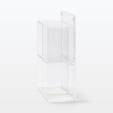 壁に付けられるアクリルディスプレイ　ボックス型