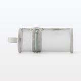 ナイロンメッシュ縦でも横でも使えるペンケース