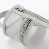 ナイロンメッシュ縦でも横でも使えるペンケース