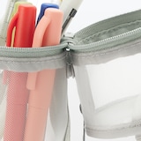 ナイロンメッシュ縦でも横でも使えるペンケース