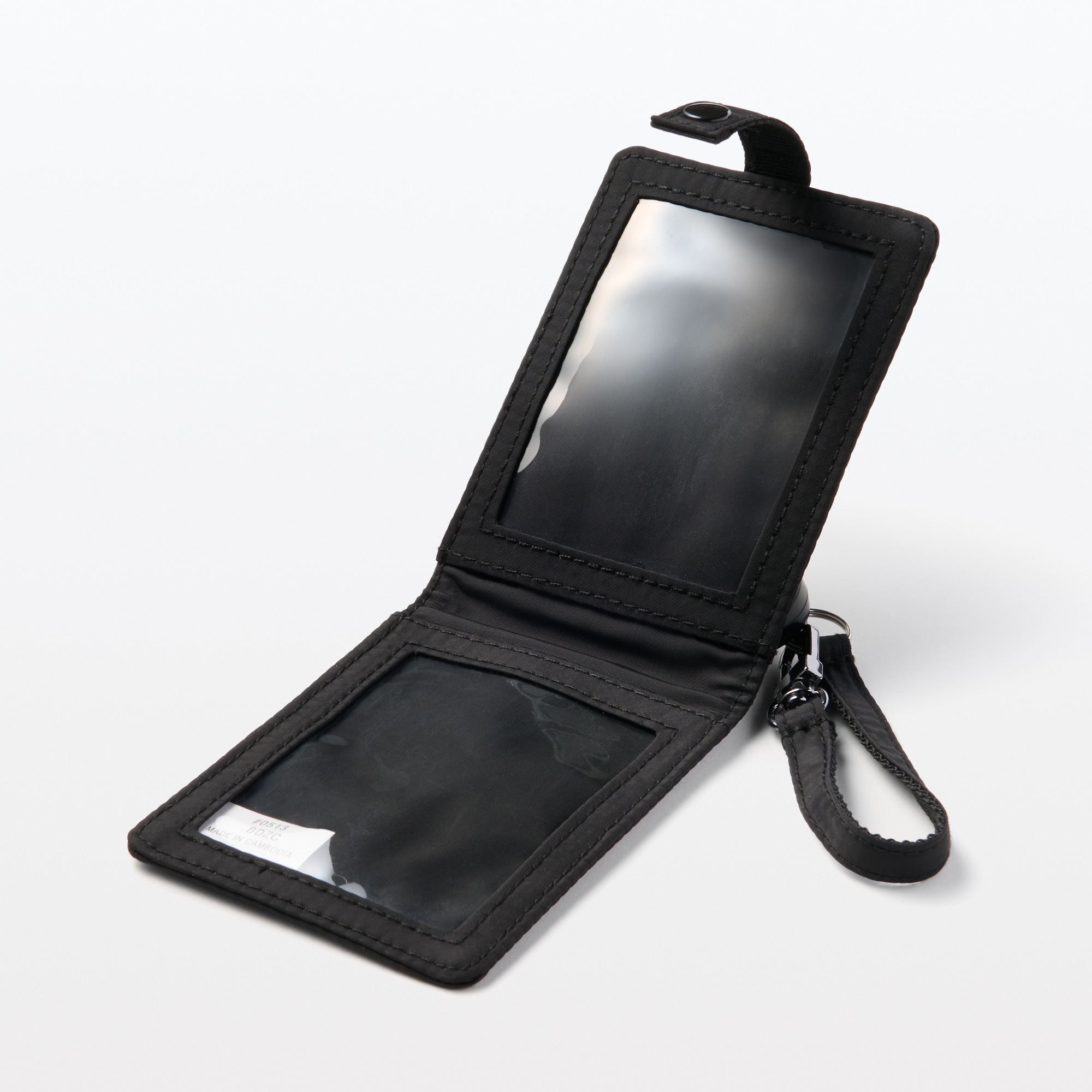 自立するカードホルダー・リール付