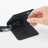 自立するカードホルダー・リール付