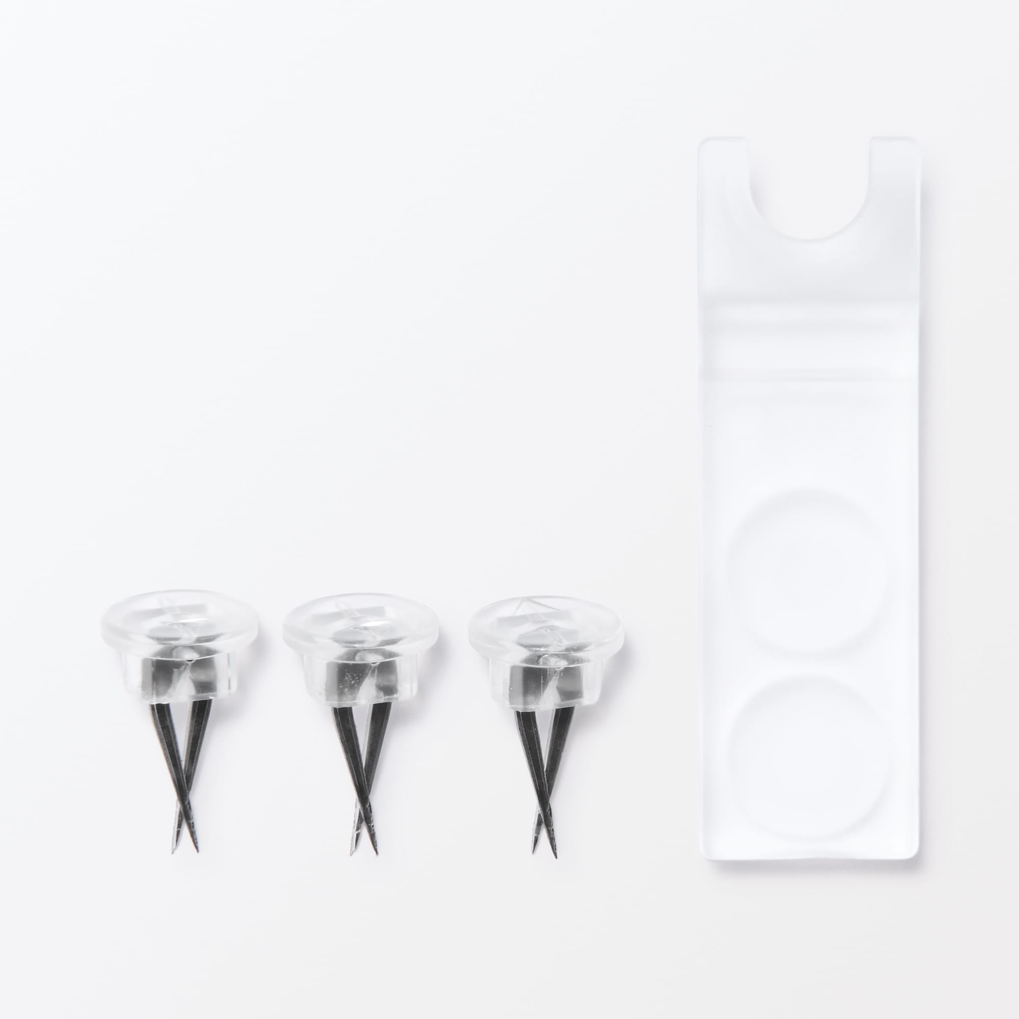 壁に付けられるアクリルディスプレイ　コの字型